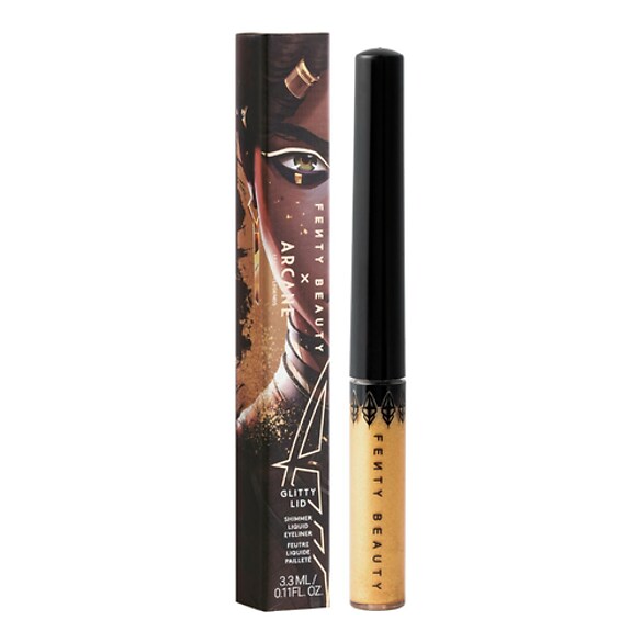 Arcane x Glitty Lid Shimmer Liquid Liner - Contur de ochi lichid, Fenty Beauty